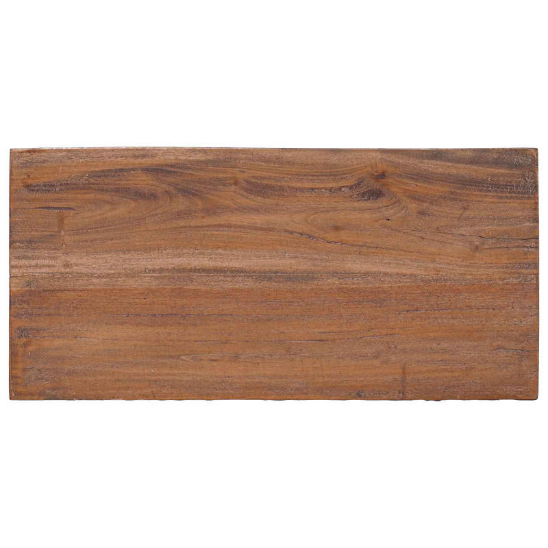 ławka Naturalny 50,5 x 25 x 47,5 cm Lite drewno mahoniowe