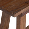 ławka Naturalny 50,5 x 25 x 47,5 cm Lite drewno mahoniowe