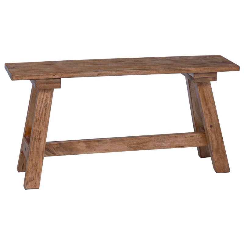 ławka Naturalny 92 x 23,5 x 45,5 cm Lite drewno mahoniowe