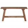 ławka Naturalny 92 x 23,5 x 45,5 cm Lite drewno mahoniowe