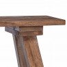 ławka Naturalny 92 x 23,5 x 45,5 cm Lite drewno mahoniowe