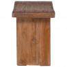 Halka Naturalny 40 x 25 x 31 cm Drewno mahoniowe