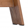 Halka Naturalny 40 x 25 x 31 cm Drewno mahoniowe