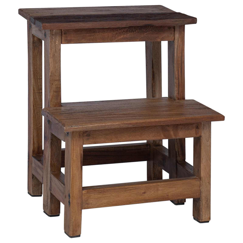 Halka Naturalny 37 x 37 x 46 cm Drewno mahoniowe
