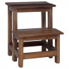 Halka Naturalny 37 x 37 x 46 cm Drewno mahoniowe