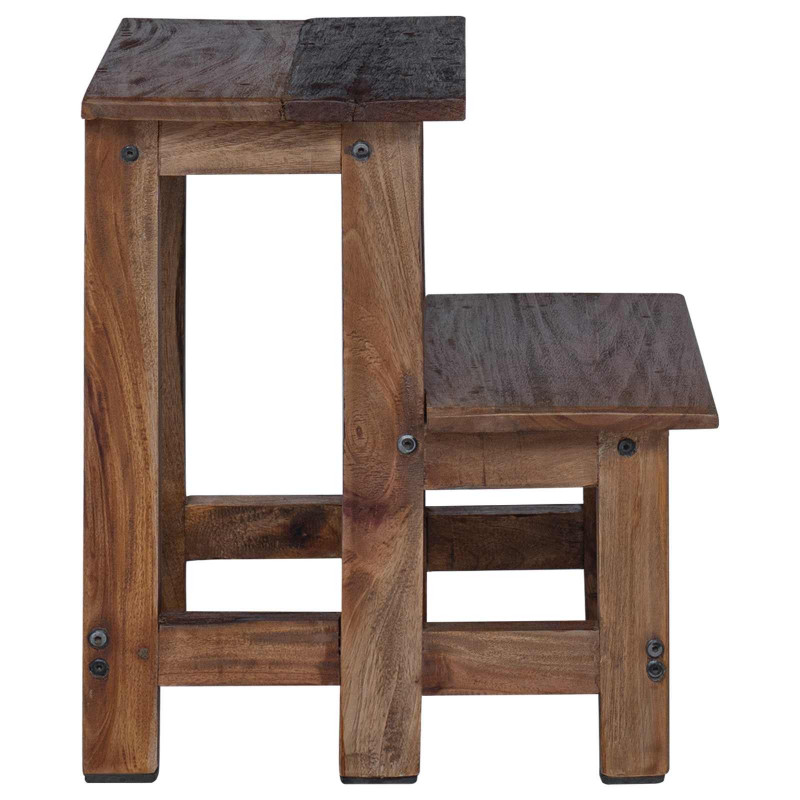 Halka Naturalny 37 x 37 x 46 cm Drewno mahoniowe