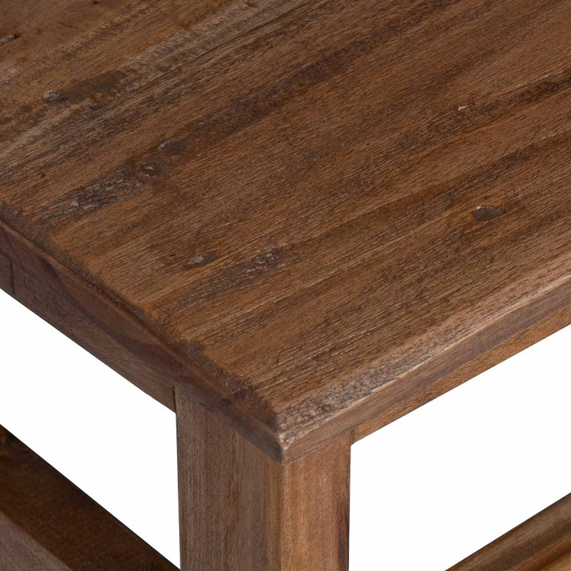 Halka Naturalny 37 x 37 x 46 cm Drewno mahoniowe