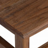 Halka Naturalny 37 x 37 x 46 cm Drewno mahoniowe