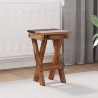 Halka Naturalny 30 x 30 x 48 cm Lite drewno z odzysku