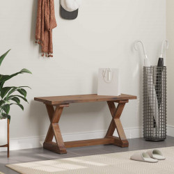 ławka Naturalny 85 x 35 x 47 cm Lite drewno z odzysku
