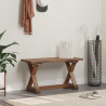 ławka Naturalny 85 x 35 x 47 cm Lite drewno z odzysku