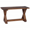 ławka Naturalny 85 x 35 x 47 cm Lite drewno z odzysku