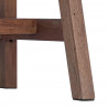 Biurko Brązowy 90 x 50 x 103 cm Lite Drewno Recyklingowe