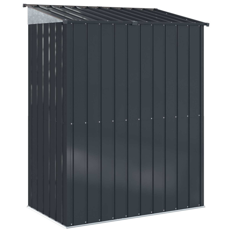 Schowki ogrodowe Antracyt 137 x 81 x 180 cm Metal