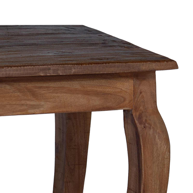 Stolik Nesting 3 pcs Brązowy Lite drewno mahoniowe