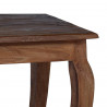 Stolik Nesting 3 pcs Brązowy Lite drewno mahoniowe