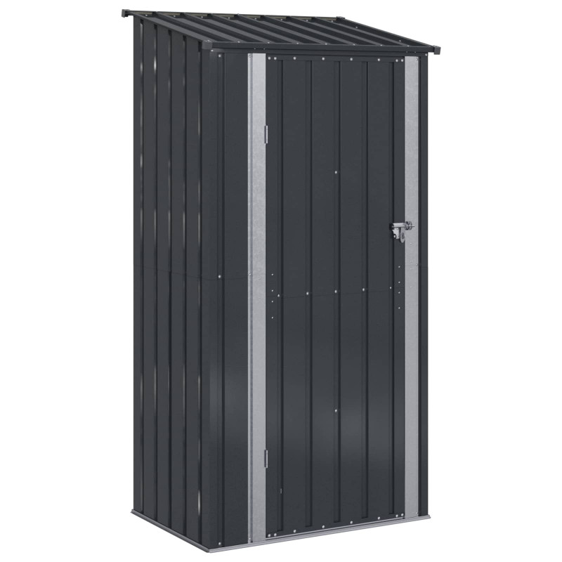 Schowki ogrodowe Antracyt 103 x 74 x 200 cm Metal