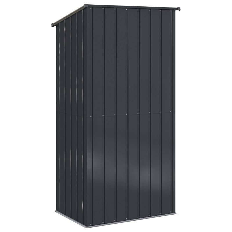 Schowki ogrodowe Antracyt 103 x 74 x 200 cm Metal