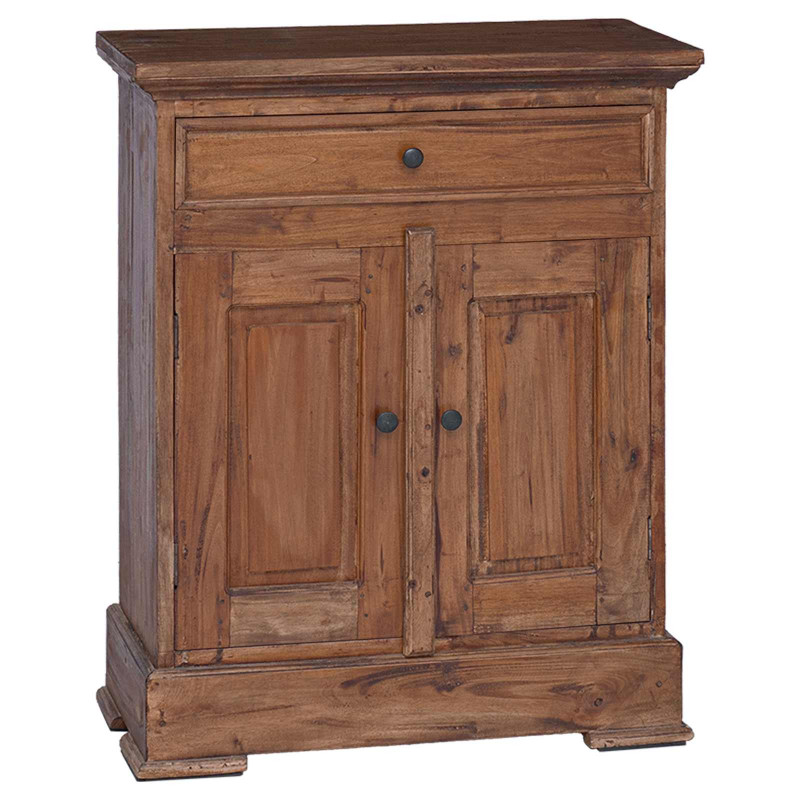 Szafka do przechowywania 63 x 30 x 79 cm Lite drewno mahoniowe