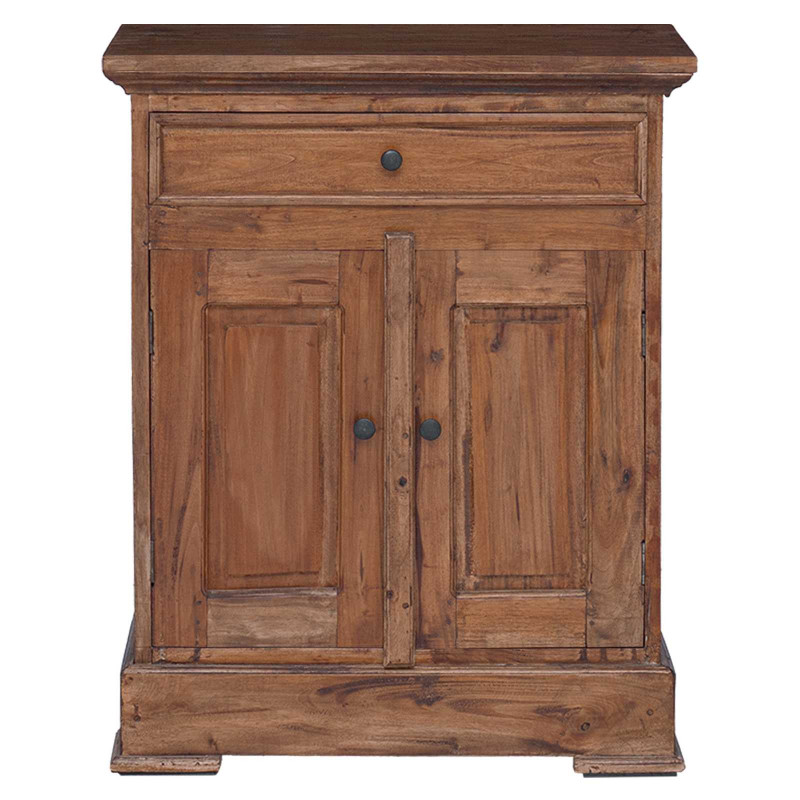Szafka do przechowywania 63 x 30 x 79 cm Lite drewno mahoniowe