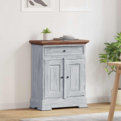 Szafka do przechowywania 63 x 30 x 79 cm Lite drewno mahoniowe