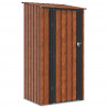 Schowki ogrodowe Brązowy 103 x 86 x 200 cm Metal