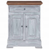 Szafka do przechowywania 63 x 30 x 79 cm Lite drewno mahoniowe