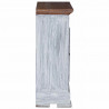Szafka do przechowywania 63 x 30 x 79 cm Lite drewno mahoniowe