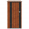 Schowki ogrodowe Brązowy 103 x 86 x 200 cm Metal
