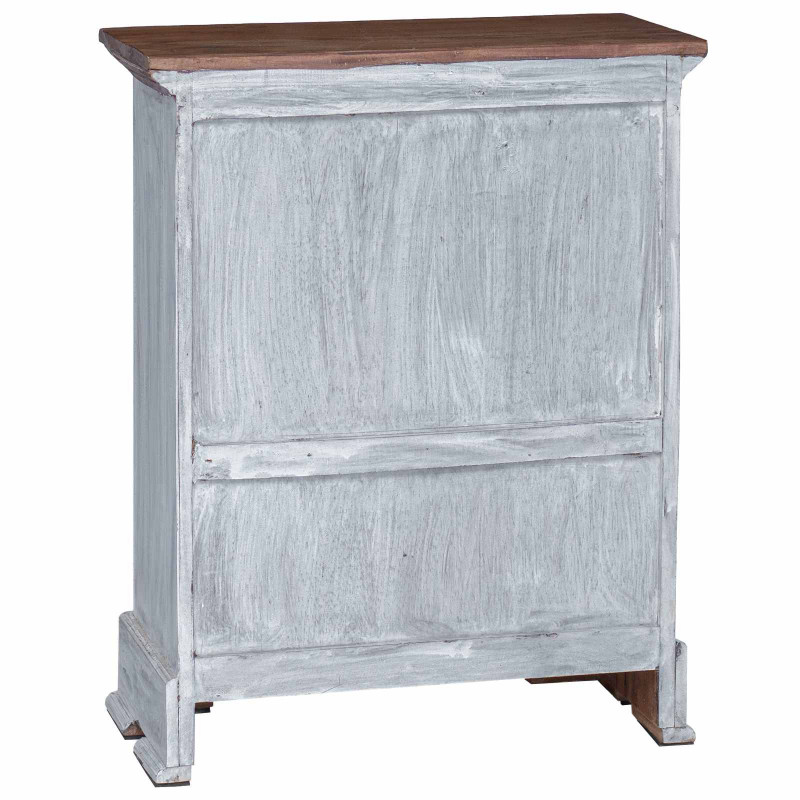 Szafka do przechowywania 63 x 30 x 79 cm Lite drewno mahoniowe