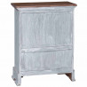 Szafka do przechowywania 63 x 30 x 79 cm Lite drewno mahoniowe