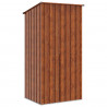 Schowki ogrodowe Brązowy 103 x 86 x 200 cm Metal