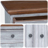 Szafka do przechowywania 63 x 30 x 79 cm Lite drewno mahoniowe