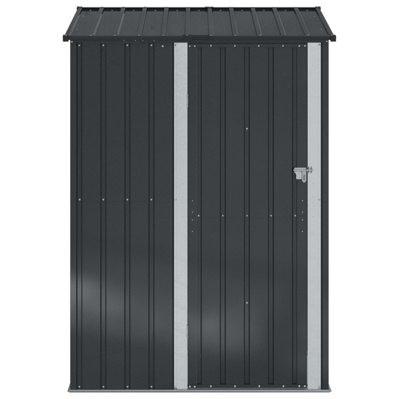 Schowki ogrodowe Antracyt 140,5 x 74 x 200 cm Metal