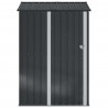 Schowki ogrodowe Antracyt 140,5 x 74 x 200 cm Metal