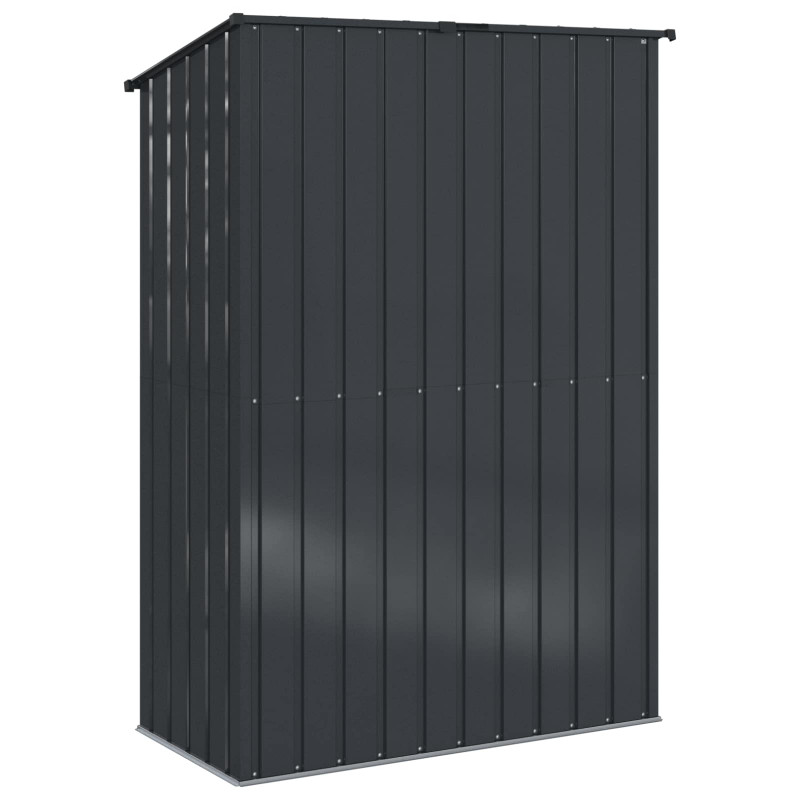 Schowki ogrodowe Antracyt 140,5 x 74 x 200 cm Metal