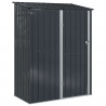 Schowki ogrodowe Antracyt 153,5 x 86 x 200 cm Metal