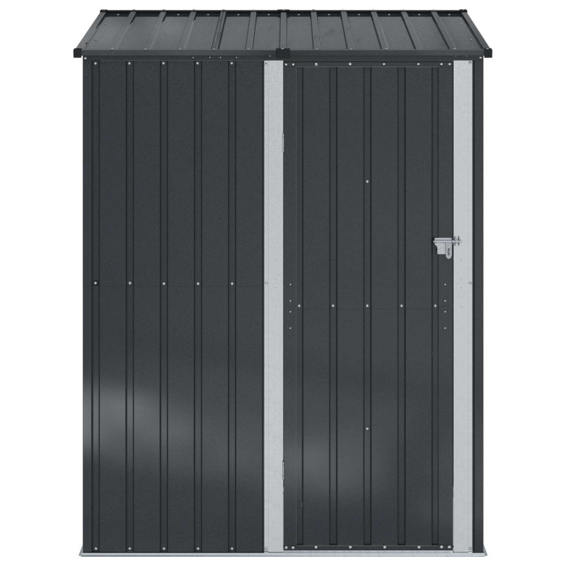 Schowki ogrodowe Antracyt 153,5 x 86 x 200 cm Metal