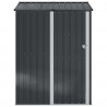 Schowki ogrodowe Antracyt 153,5 x 86 x 200 cm Metal