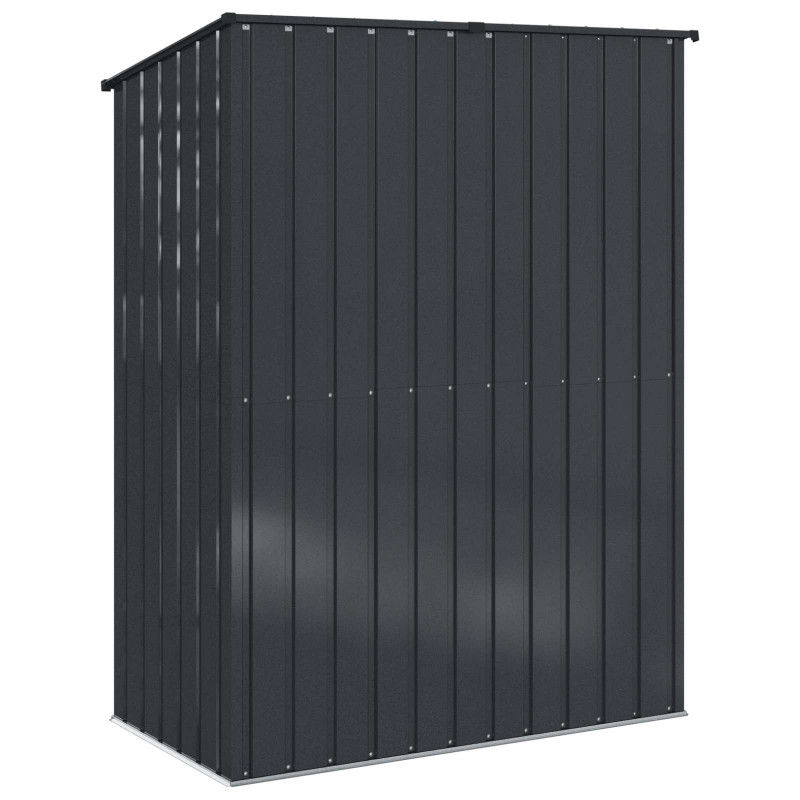 Schowki ogrodowe Antracyt 153,5 x 86 x 200 cm Metal