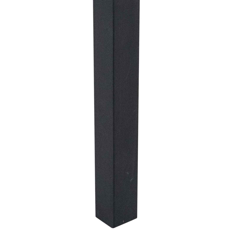 Krzesło jadalniane 2 pcs Czarne pranie 45 x 54 x 93 cm