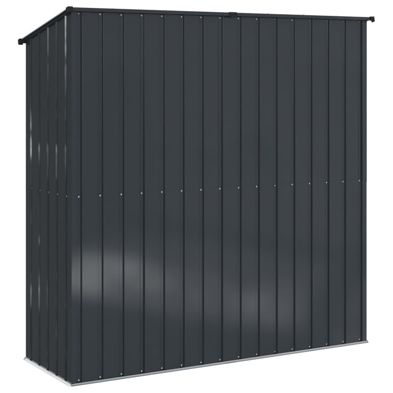 Schowki ogrodowe Antracyt 203,5 x 73 x 200 cm Metal
