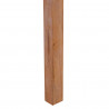 Krzesło jadalniane 2 pcs Naturalny 45 x 54 x 93 cm