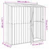 Schowki ogrodowe Antracyt 203,5 x 73 x 200 cm Metal