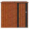 Schowki ogrodowe Brązowy 203,5 x 73 x 200 cm Metal