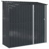 Schowki ogrodowe Antracyt 203 x 85,5 x 200 cm Metal