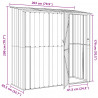 Schowki ogrodowe Antracyt 203 x 85,5 x 200 cm Metal