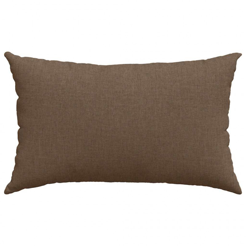 Poduszki na sofę 2 pcs Brązowy 50 x 30 cm tkanina
