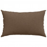 Poduszki na sofę 2 pcs Brązowy 50 x 30 cm tkanina
