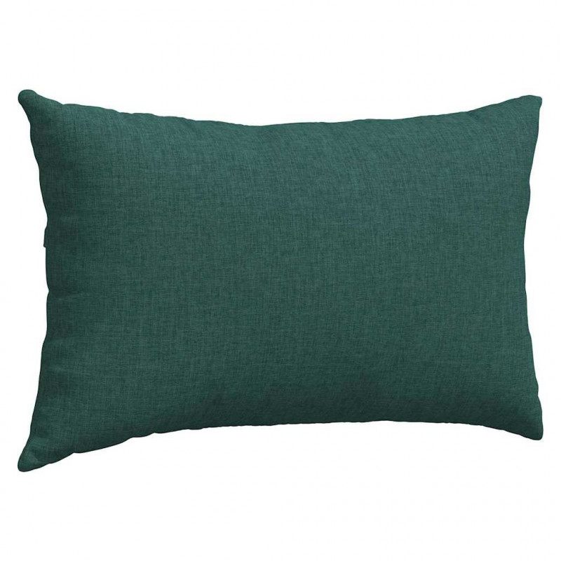 Poduszki na sofę 2 pcs Ciemna zieleń 50 x 30 cm tkanina